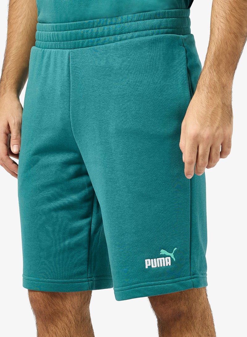 PUMA 10" Essential Two Color No. 1 Logo Shorts - Image 3